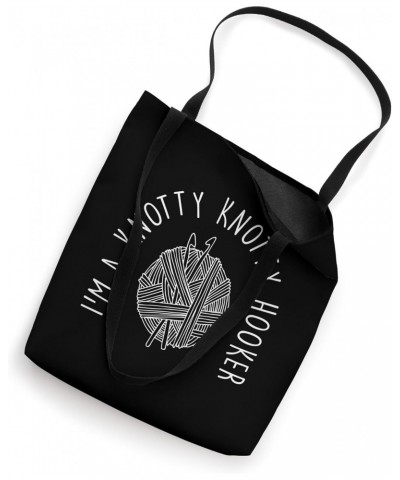 I'm A Knotty Knotty Crochet Hook, Crocheting Tote Bag $10.50 Totes