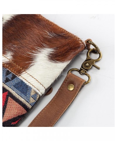 Cowhide & Canvas Crossbody Bags for Women, Western Purses Shoulder Bag Handmade Crossbody Purse Vintage Style S1024 $24.00 Sh...