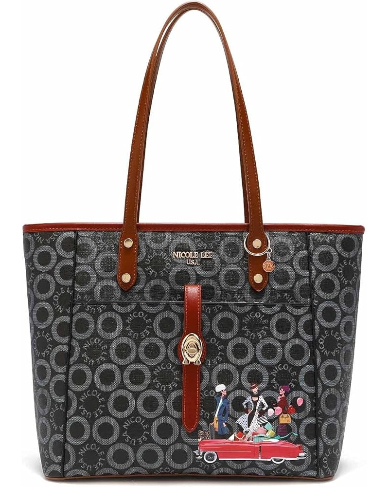 Small World Shopper Small World (Black) $41.65 Handbags