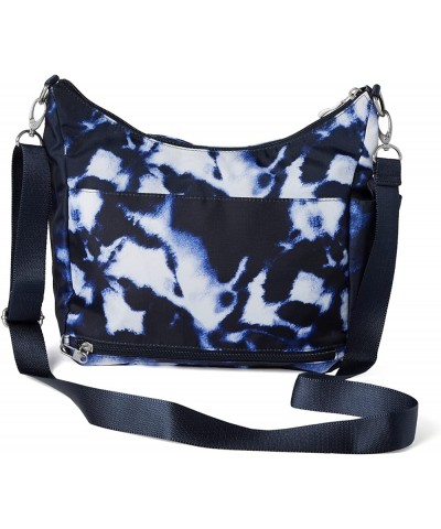 Modern Everywhere Bagg - Water-resistant Lightweight Hobo Crossbody Bag for Women - Easy-Access Phone Pocket Navy Ink Tie Dye...