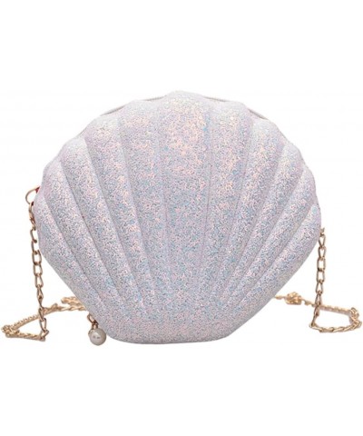 2pcs Shell Shape Miss Messenger Bag Whitex2pcs $8.05 Wallets