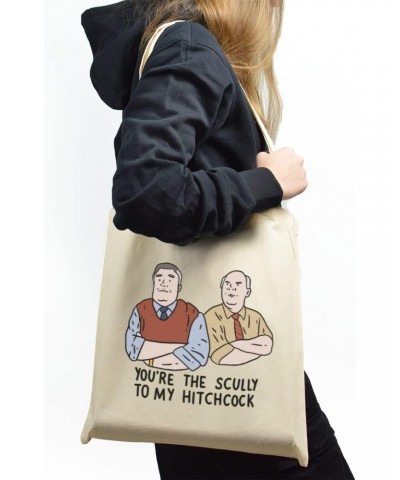 You_re The Scully To My Hitchcock Tote bag for Women And Men Graphic Shoulder Bags Casual Cloth Purses and Aesthetic Handbags...