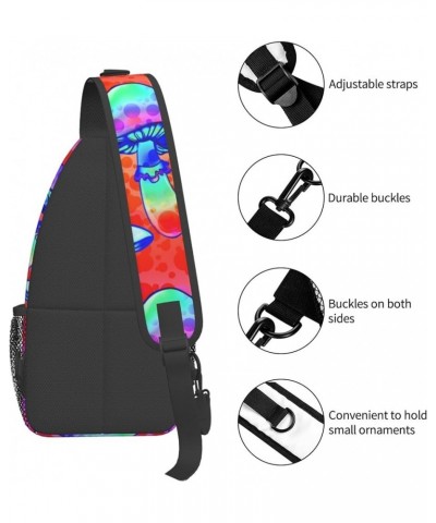 Casual Sling Backpack for Women Chest Shoulder Crossbody Backpack, Gym Funny Sack, Compatible with Lgbt Gay Homosexual Lesbia...