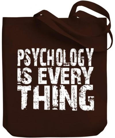 Psychology is everything Canvas Tote Bag 10.5" x 16" x 4 $22.79 Totes