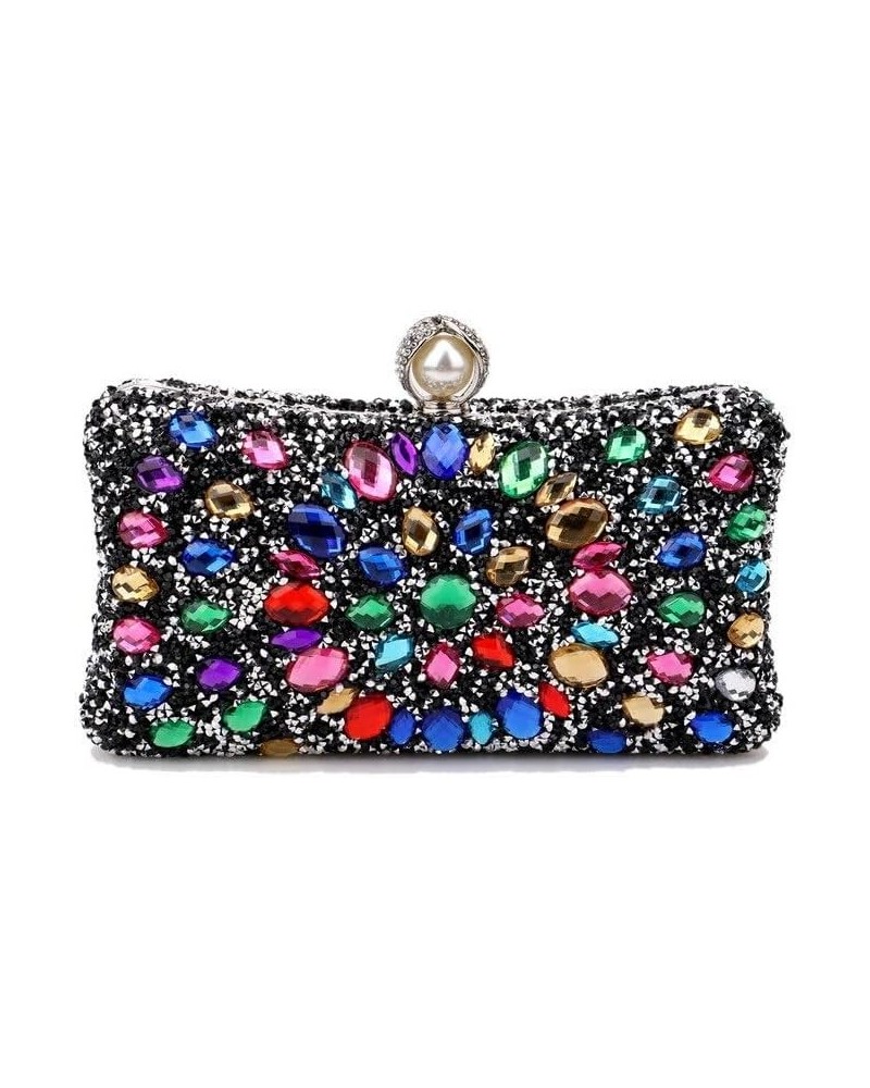 Diamond Women Luxury Clutch Evening Bag Wedding Crystal Ladies Cell Phone Pocket Purse Female Wallet for Party Gift Color-3 $...