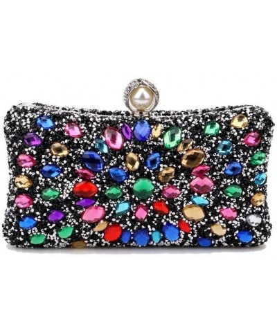 Diamond Women Luxury Clutch Evening Bag Wedding Crystal Ladies Cell Phone Pocket Purse Female Wallet for Party Gift Color-3 $...