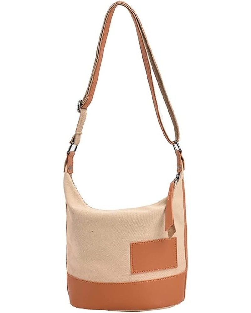 Ladies Lightweight Casual Messenger Bags Ladies Fashion Shoulder Tote Bags (Color : G) Khaki $35.10 Totes