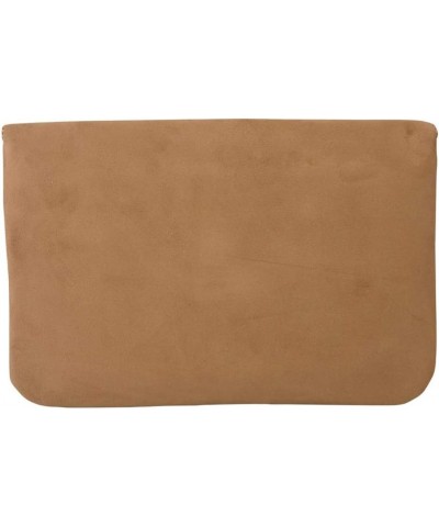 Envelope Foldover Casual Evening Clutch Bag Tan $10.00 Evening Bags