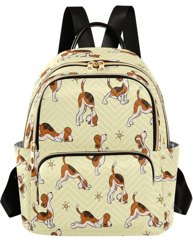 Fashion Backpack Mini Backpack Purse Casual Daily Backpack Relax Dogs for Travel for College Work Medium $17.67 Backpacks