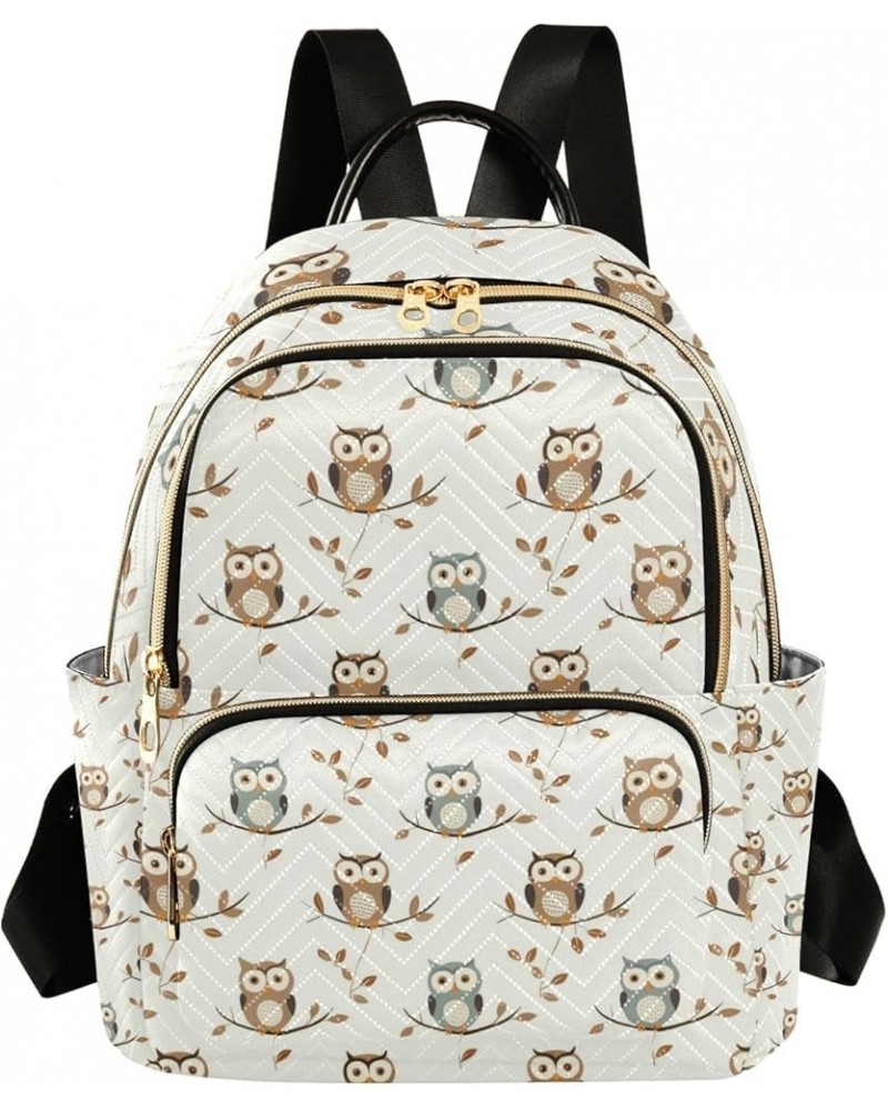 Mini Backpack Purse for Women, Small Cute Owl Travel Bag Casual Daypack Shoulder Bag Small $17.59 Backpacks