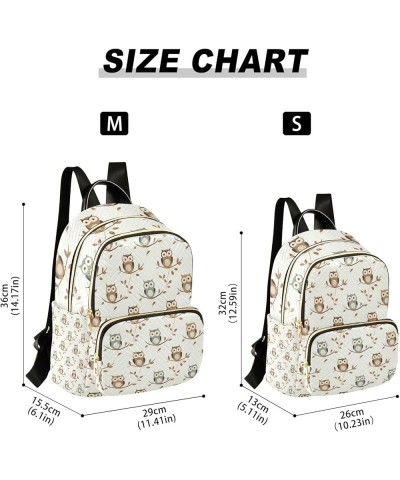 Mini Backpack Purse for Women, Small Cute Owl Travel Bag Casual Daypack Shoulder Bag Small $17.59 Backpacks