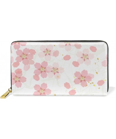 U LIFE Floral Spring Summer Flowers Wallets Purse Cash Card Holder Case Leather $16.09 Wallets