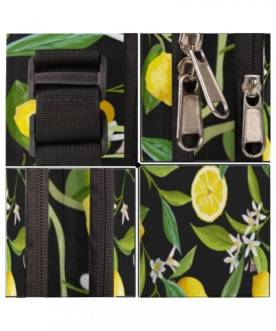 Lemon Flower Crossbody Bag, Adjustable Phone Purse Wallet Canvas Small Crossbody Purse Bags with Shoulder Strap For Women Gir...