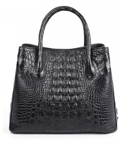 100% Genuine Crocodile Leather Women Handbag Real Alligator Skin Shoulder Bag Luxury Tote Bag Crossbody Bag Black $93.93 Shou...