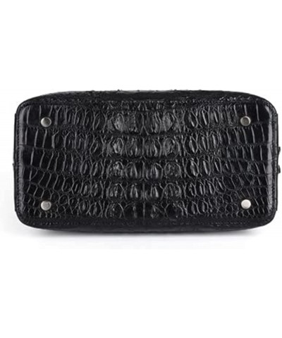 100% Genuine Crocodile Leather Women Handbag Real Alligator Skin Shoulder Bag Luxury Tote Bag Crossbody Bag Black $93.93 Shou...