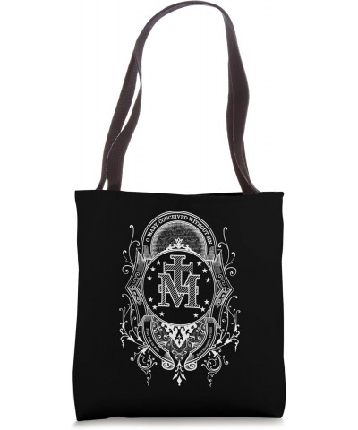 Miraculous Medal Our Lady of Grace Blessed Mary Catholic W Tote Bag $12.00 Totes