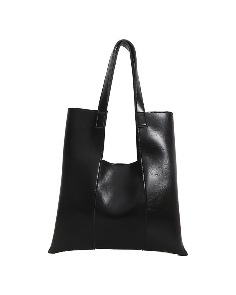 Hobo Bags for Women Ladies Top Handle Handbag Shoulder Purses Tote Bag Black $15.40 Totes