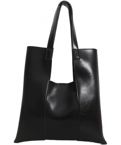 Hobo Bags for Women Ladies Top Handle Handbag Shoulder Purses Tote Bag Black $15.40 Totes