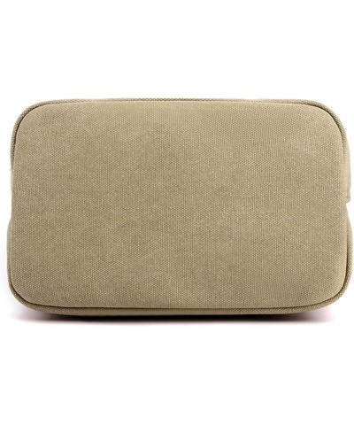 Cell Phone Wallet with Kickstand Ladies Shoulder Bag Large Capacity Canvas Bag Casual Handbag Bag Work (Khaki, One Size) Khak...