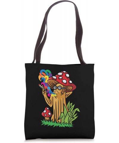 Hippie Magic Mushrooms Psychedelic Shrooms Psilocybin Fungi Tote Bag $9.68 Totes