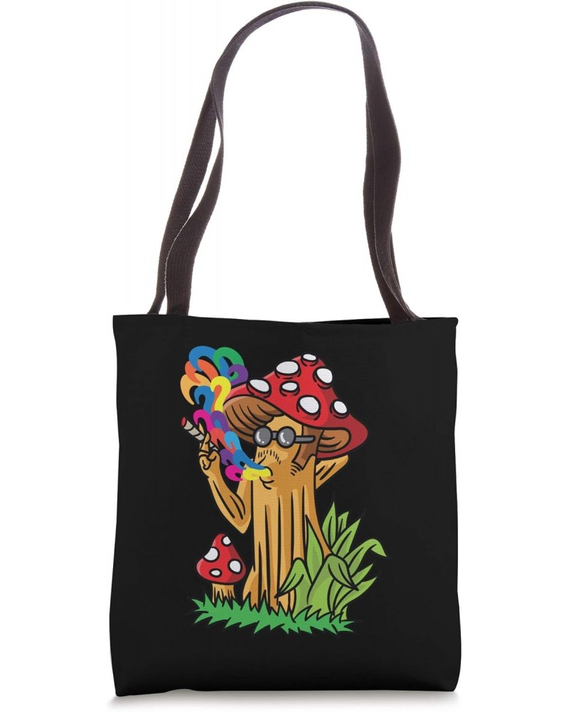 Hippie Magic Mushrooms Psychedelic Shrooms Psilocybin Fungi Tote Bag $9.68 Totes