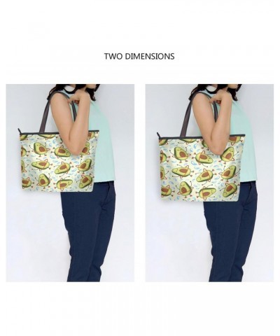 Womens Tote Bag, Funny Training Slim Avocado Ladies Zip Shoulder Handbags $12.95 Shoulder Bags