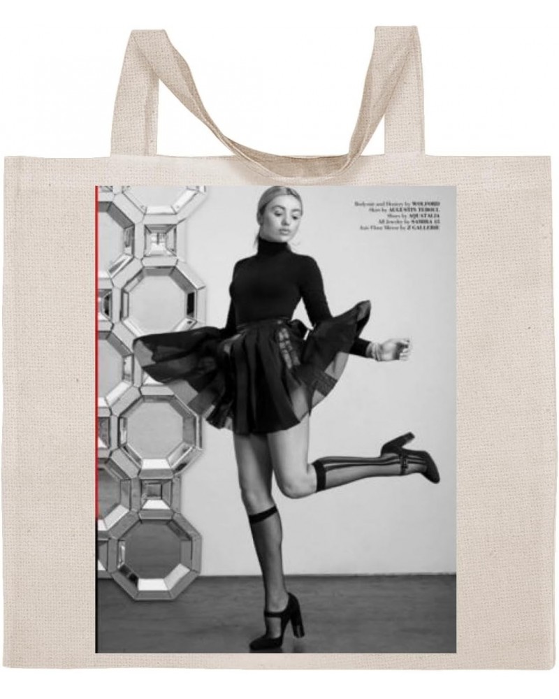 Peyton List - Cotton Photo Canvas Grocery Tote Bag IDPP955676 $19.71 Totes