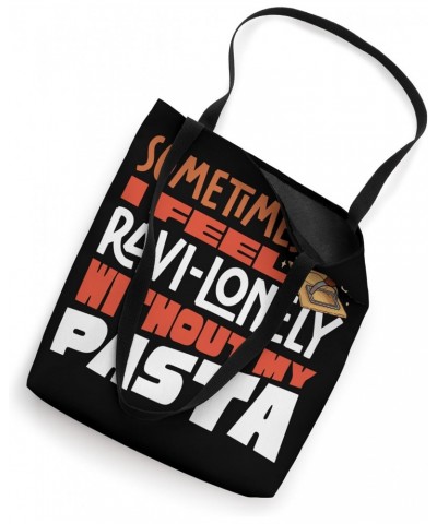 Ravioli Italian Food Ravioli Pasta Ravioli Ravilonely Pun Tote Bag $13.00 Totes