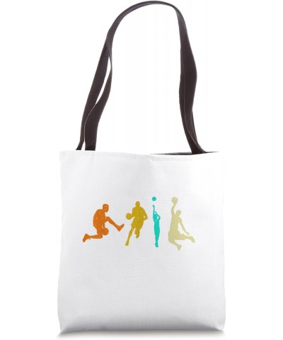 Basketball family vintage playing basketball Coach Tote Bag $10.78 Totes