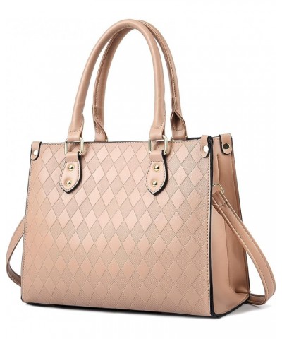 Purses and Handbags for Women Top Handle Satchel Tote Bag for Ladies Purse Shoulder Bags 2-6-khaki $16.95 Totes