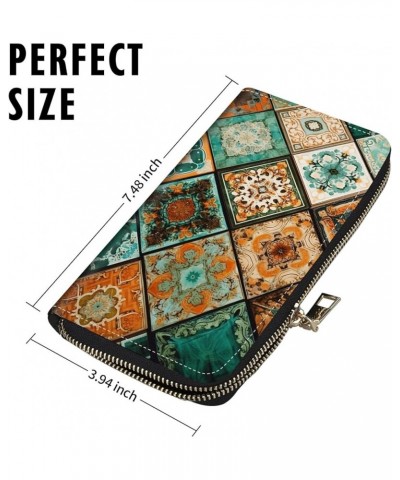 Women Wallets Large Capacity Clutch Purse for Men Women Ladies Slim Purse Credit Card Holder, RFID Blocking Wristlet Cell Pho...