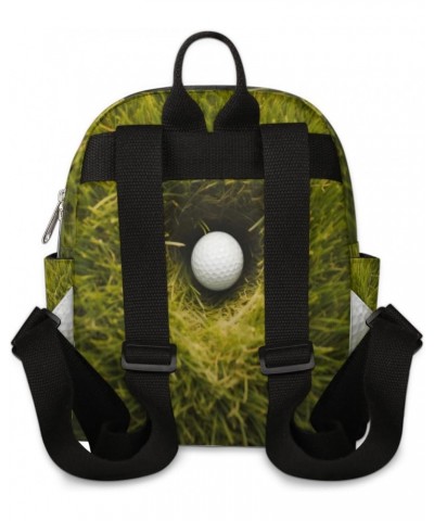 Golf Sport Ball Small Backpack for Women Ladies Mini Backpack Travel Casual Backpack Purse Satchel Daypack $21.20 Backpacks