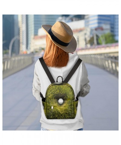 Golf Sport Ball Small Backpack for Women Ladies Mini Backpack Travel Casual Backpack Purse Satchel Daypack $21.20 Backpacks