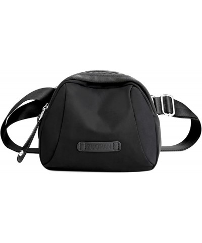 Crossbody Bag Lightweight Small Walking Bag Water resistant Shoulder Bag with adjustable strap Black $11.91 Shoulder Bags