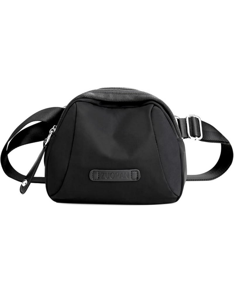 Crossbody Bag Lightweight Small Walking Bag Water resistant Shoulder Bag with adjustable strap Black $11.91 Shoulder Bags