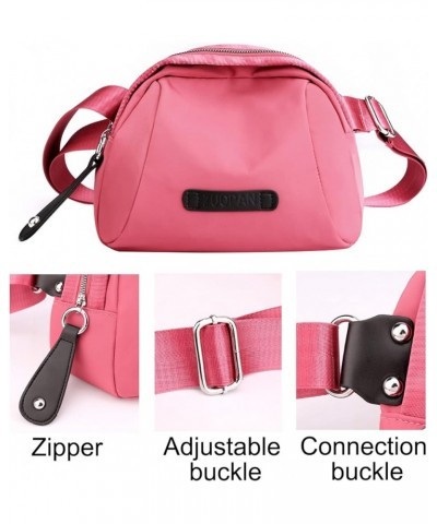 Crossbody Bag Lightweight Small Walking Bag Water resistant Shoulder Bag with adjustable strap Black $11.91 Shoulder Bags