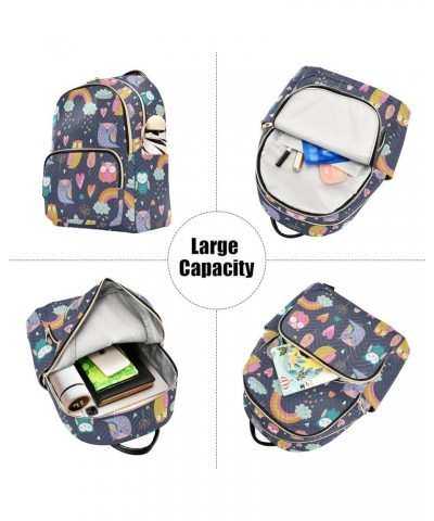 Cartoon Owls Backpack Purse for Women Fashion Ladies Shoulder Bags Travel Bag for Lady Women Holiday Gifts,S Medium $14.57 Ba...