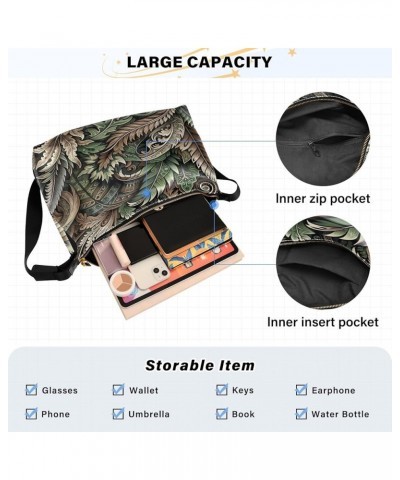 Hot Pineapple Tropical Casual Crossbody Bag, Hobo Handbags for Women, Shoulder Bag Camo Pattern $15.83 Totes