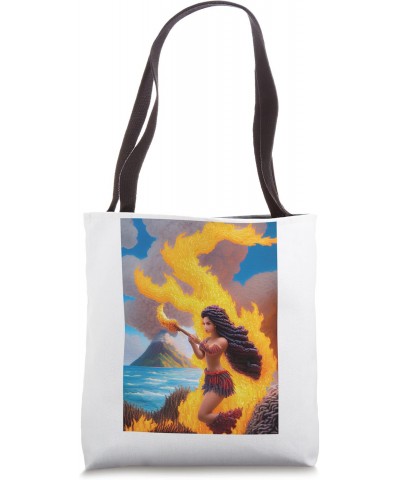 Mystic Pele, Hawaiian Volcano Goddess Tote Bag $10.50 Totes