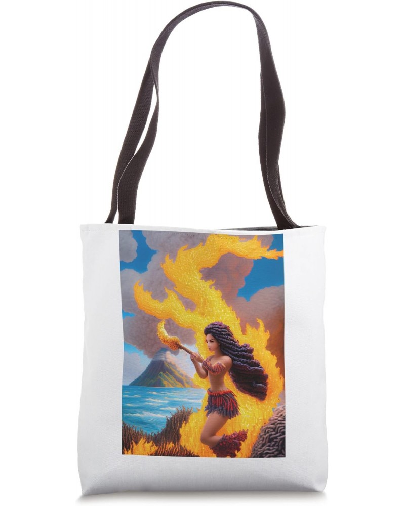 Mystic Pele, Hawaiian Volcano Goddess Tote Bag $10.50 Totes