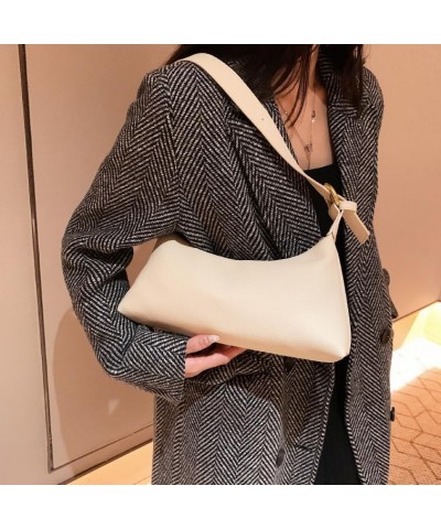 Small Shoulder Bag Y2k Purse It Aesthetic Shoulder Purse Designer Purses for Women Cute Purses (Brown,Small) Beige $23.03 Totes