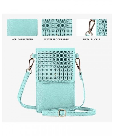 SoHo Faux Leather Cross Body Bag Classy and Fashionable Women's Shoulder Purse Green $10.07 Crossbody Bags