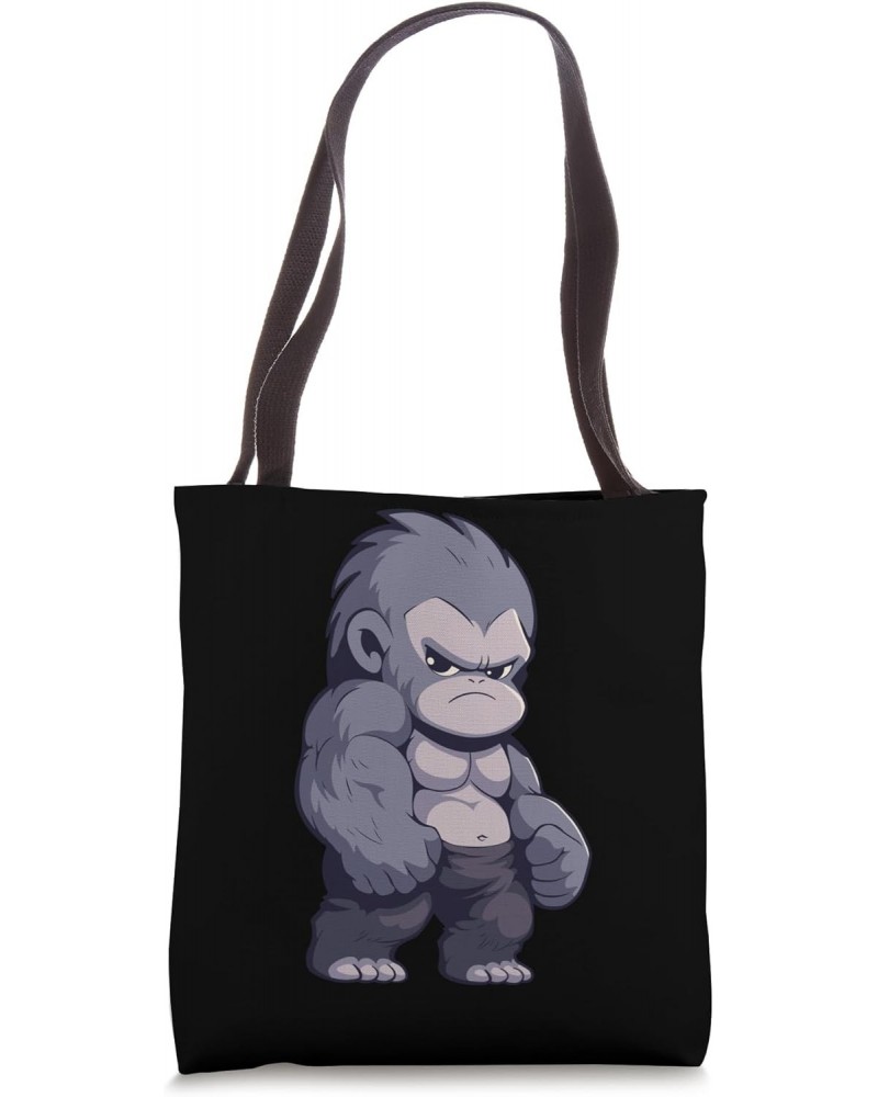 Buff Alpha Silverback Gorilla Ape Design Boxing Gorilla Gym Tote Bag $12.75 Totes