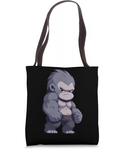 Buff Alpha Silverback Gorilla Ape Design Boxing Gorilla Gym Tote Bag $12.75 Totes