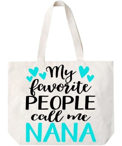 Nana Tote Bag | Grandma Gifts | Nana Gifts | Nana Christmas Gift | Christmas Gift from Grandkids My Favorite People Call Me N...