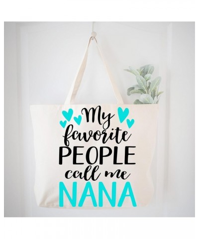 Nana Tote Bag | Grandma Gifts | Nana Gifts | Nana Christmas Gift | Christmas Gift from Grandkids My Favorite People Call Me N...