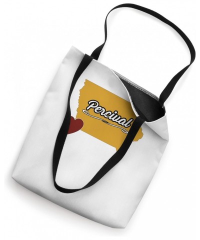 PERCIVAL IOWA | IA USA - Cute Souvenir Merch - US City State Tote Bag $13.20 Totes