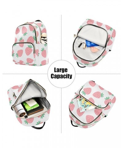 Mini Backpack for Women, Cute Strawberry Travel Backpack Purse for Ladies, Small Bookbag Daypack Shoulder Bag S A32 Small $14...