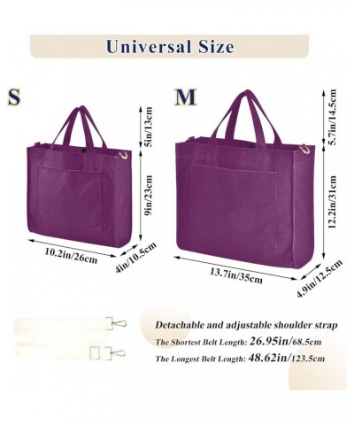 Colorful Polka Dots Corduroy Teacher Bags for Women Hand Bag School Tote Bag Small Handbag Luxury Purple $13.27 Totes