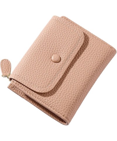 Women Multifunction Small Fashion Fresh and Sweet Wallet Phone Pouch (Pink, One Size) Pink One Size $11.47 Wallets